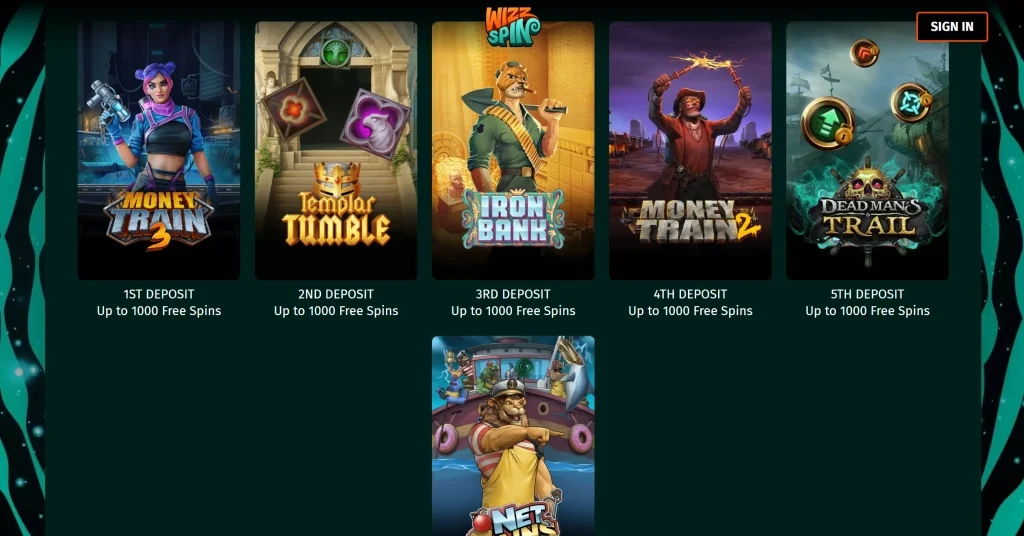 Wizz Spin Casino